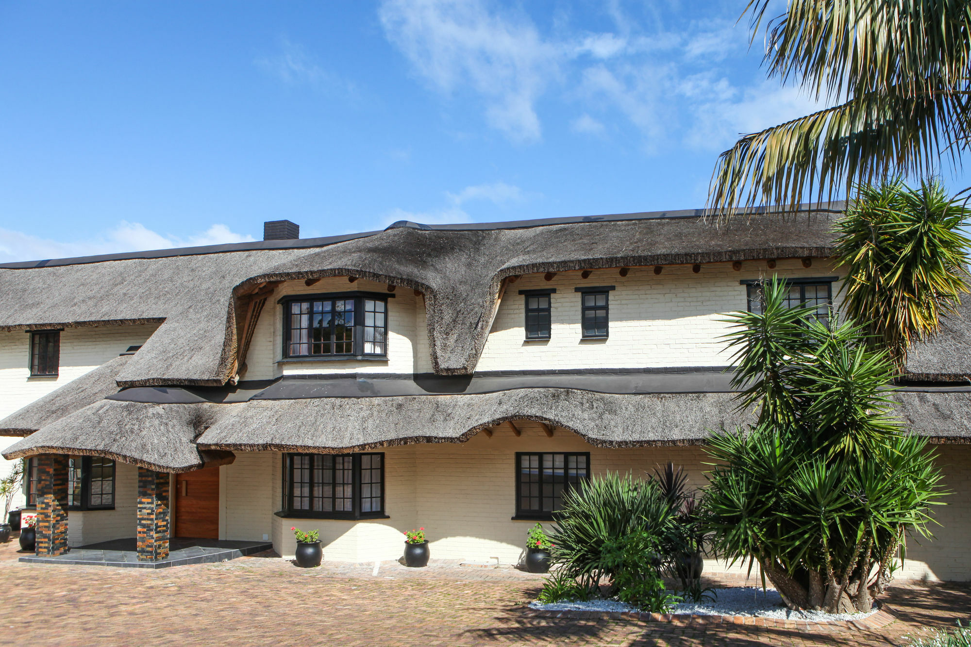 Winelands Villa Pensión y Cottages Somerset West Exterior foto